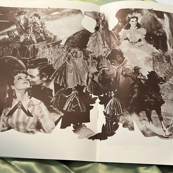 Gone With the  Wind Movie Pamphlet Vintage reproduction 1999. - Picture 7 of 12